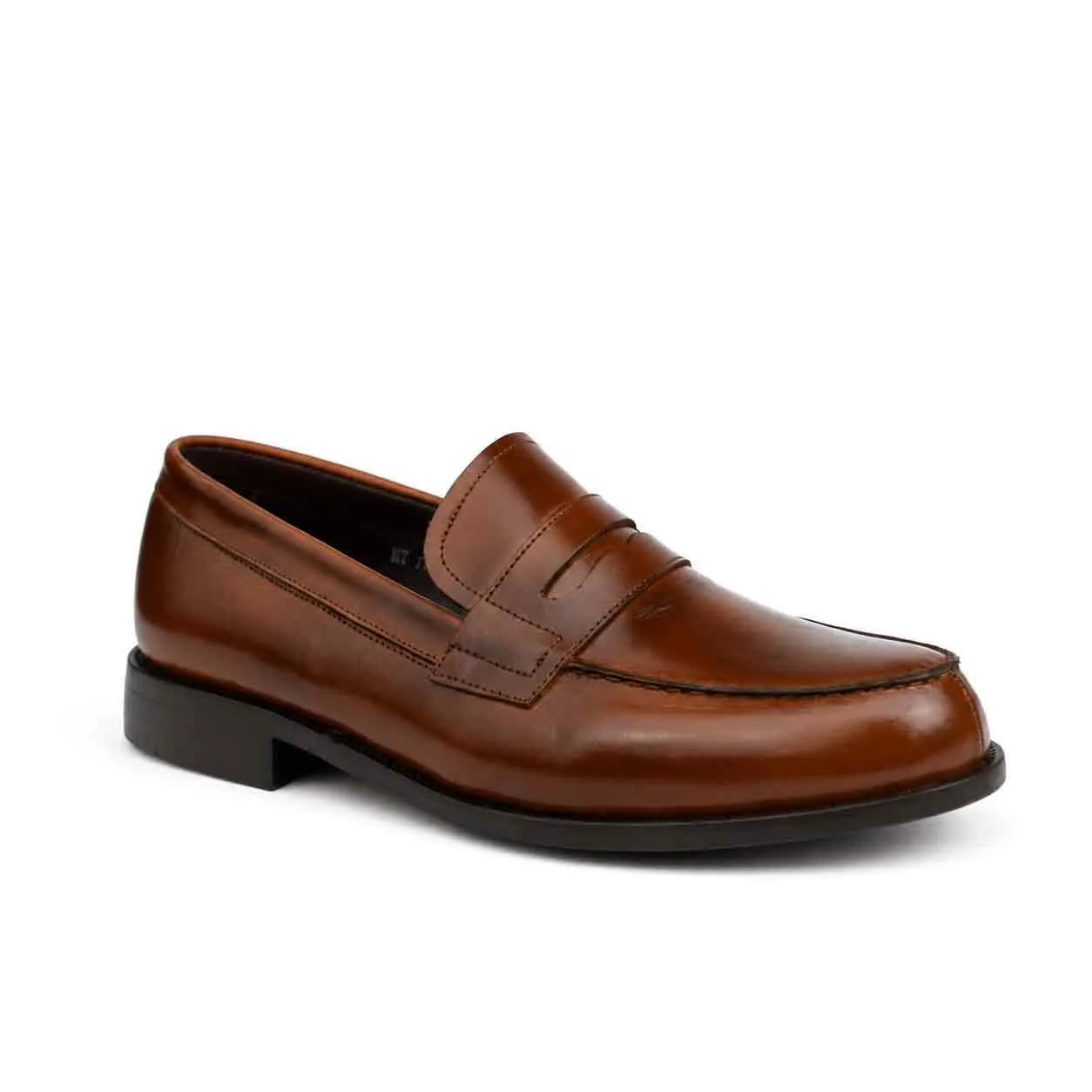 Moccasin pour homme confort 264 marron cuir